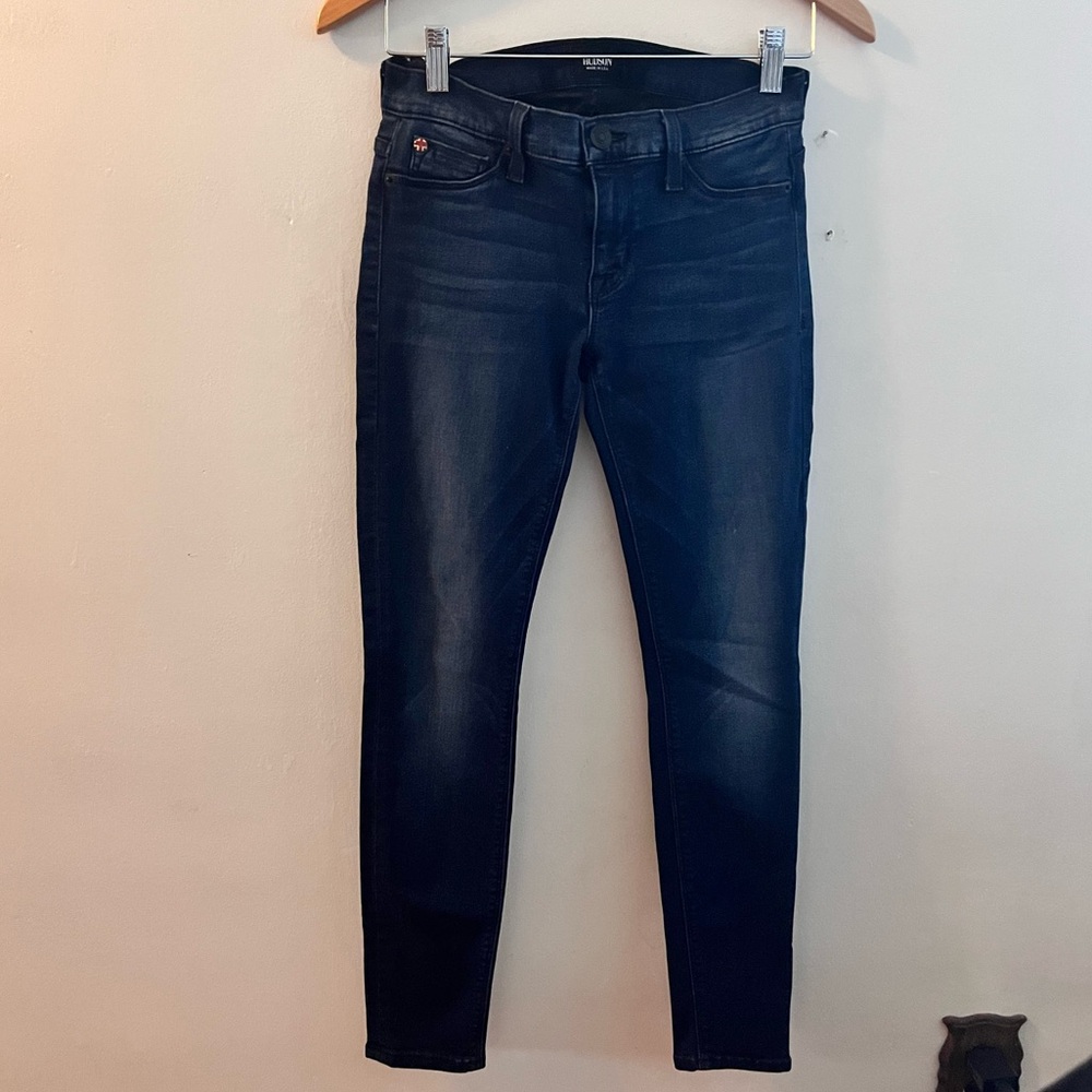 Hudson Low Rise Dark Wash Skinny Jean